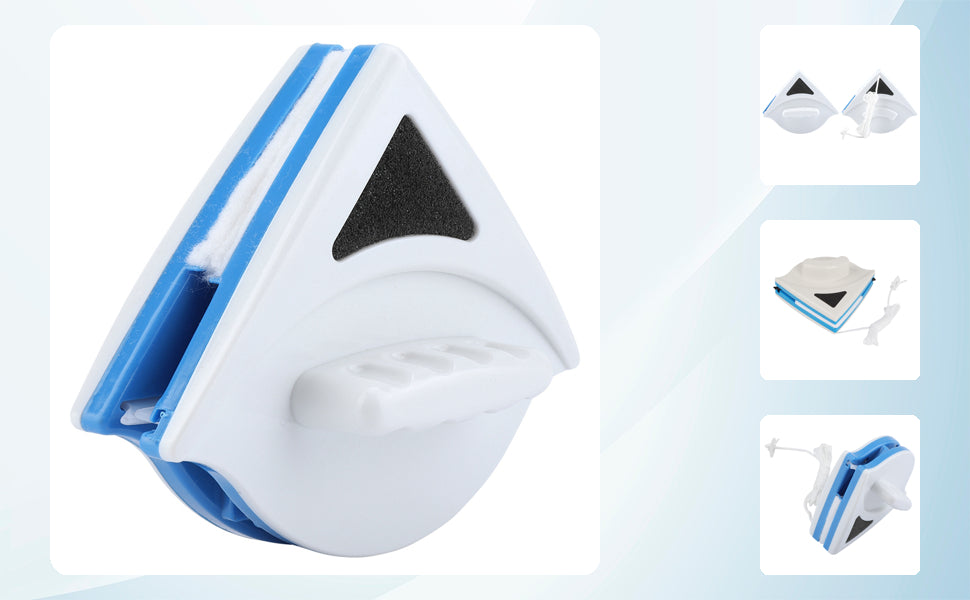 Limpiavidrios Magnetico Triangular